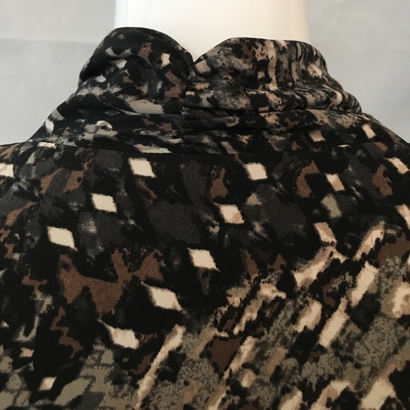 Nine West animal print ‘wrap’ dress Size 4 - Picture 6 of 13